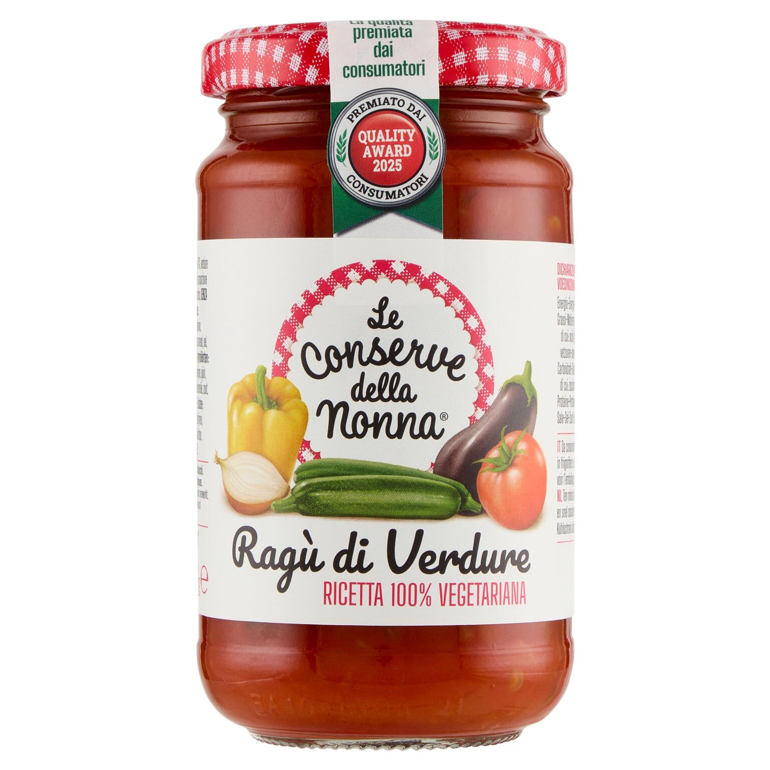 Ragù di Verdure 190g Le Conserve della Nonna