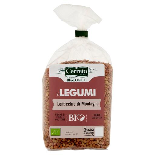 Bio Lenticchie di Montagna 350g Cerreto