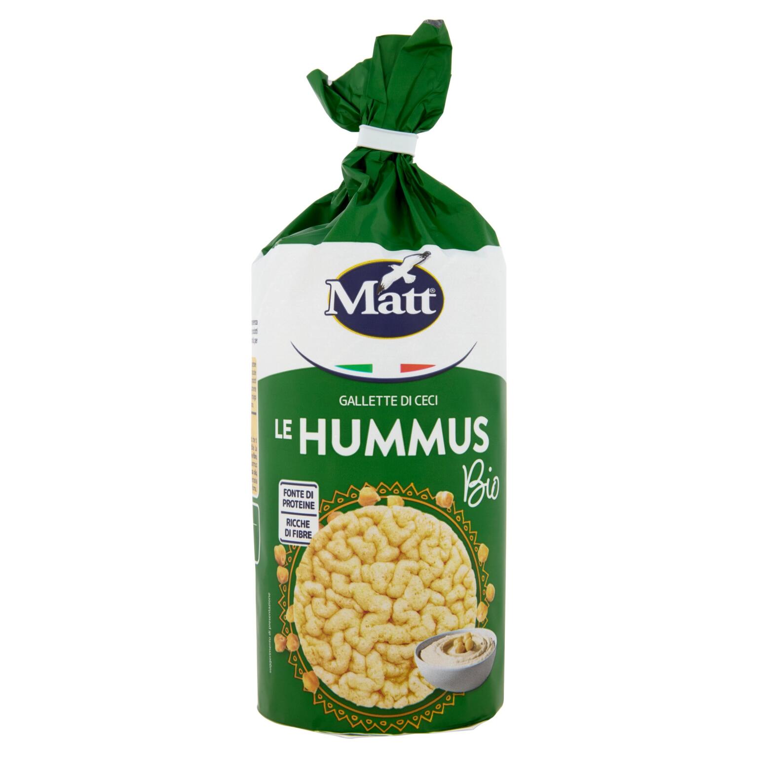 Gallette Bio "Le hummus" ai ceci da 100g