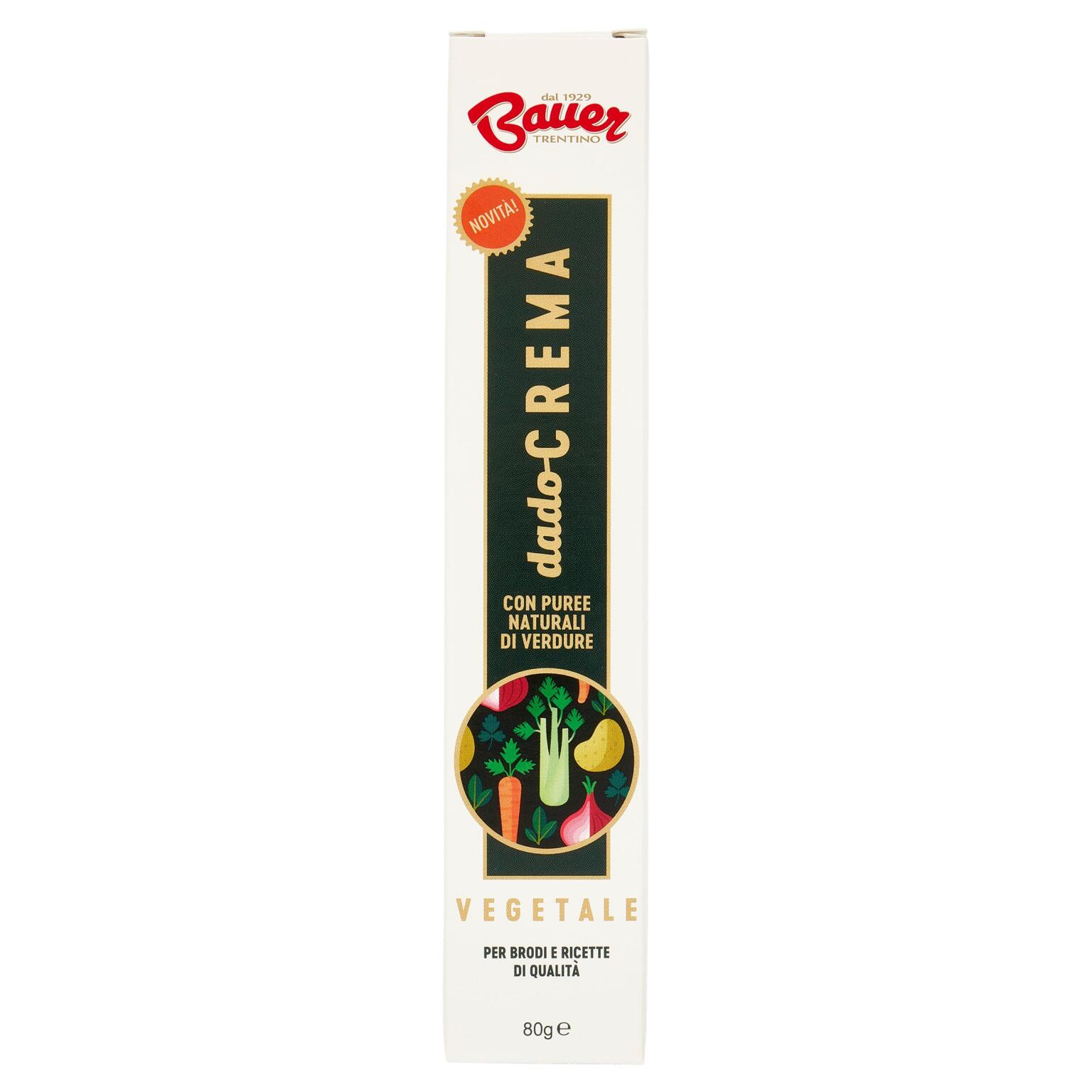 Dado Crema Vegetale 80g Bauer in tubetto