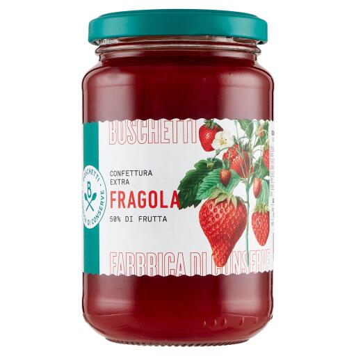 Confettura extra di Fragole 400g Boschetti