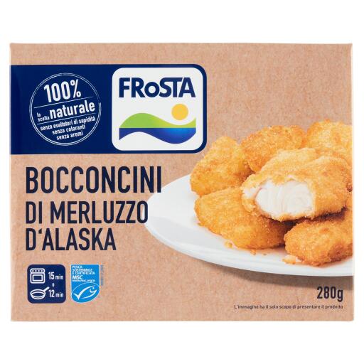 Bocconcini di merluzzo Alaska da 280g Frosta