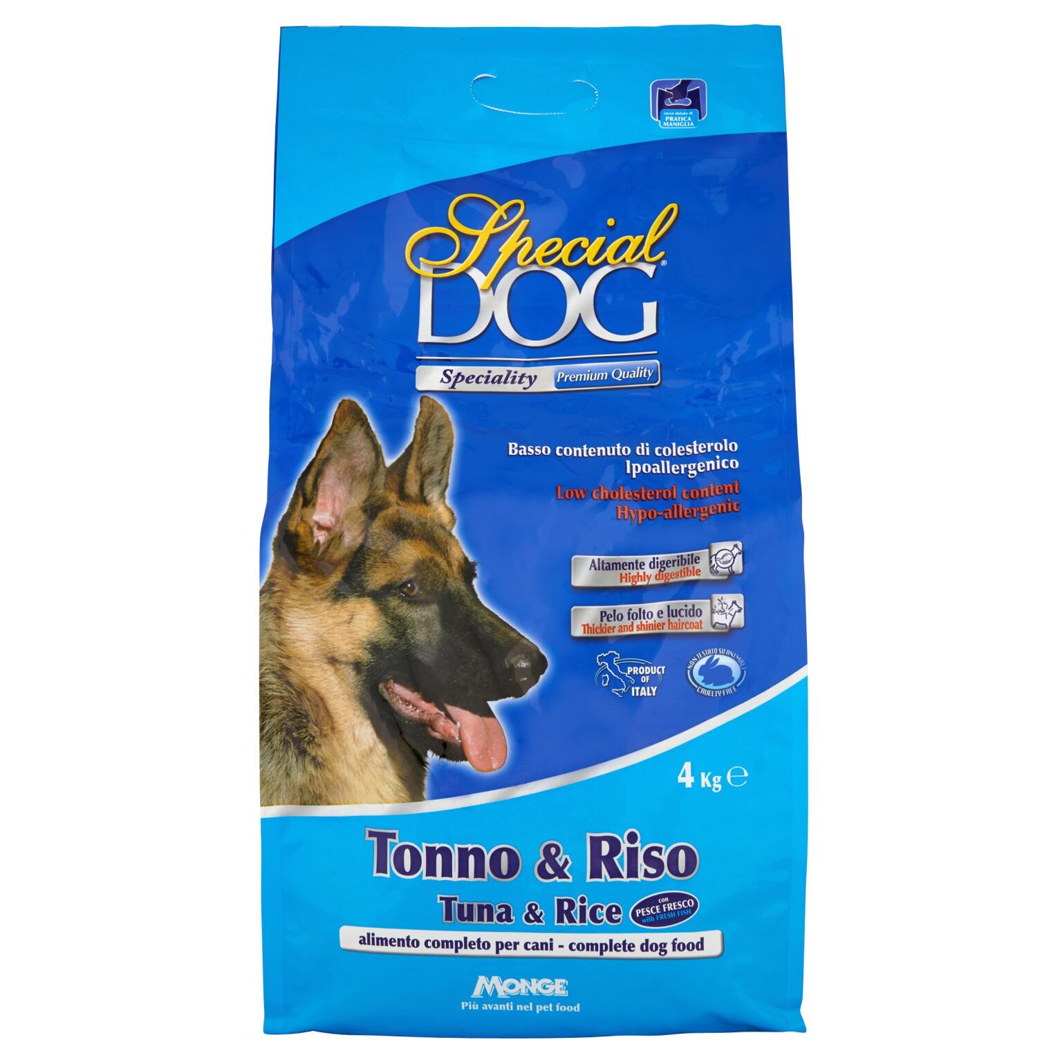 Croccantini special dog tonno e riso 4Kg Monge