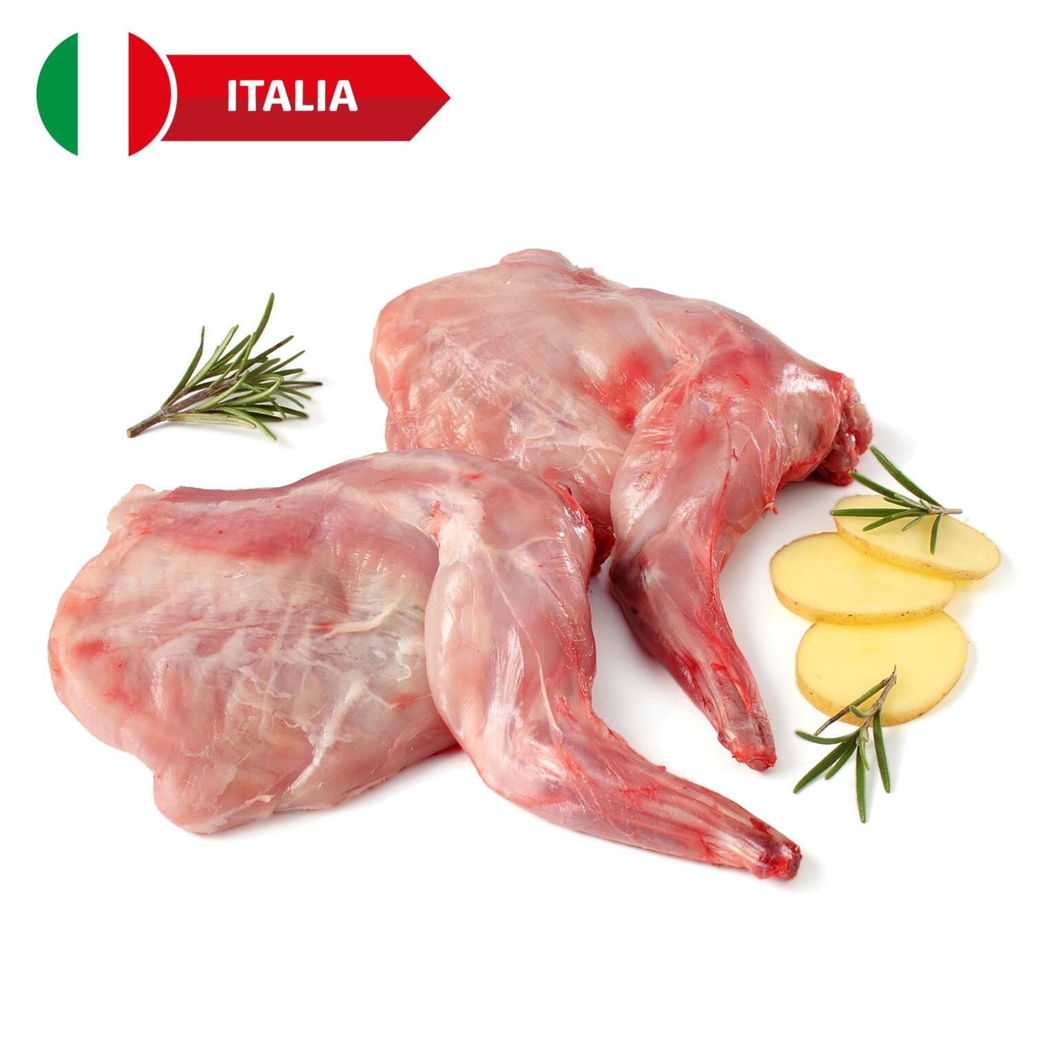 Spalla di coniglio piemontese confezionato