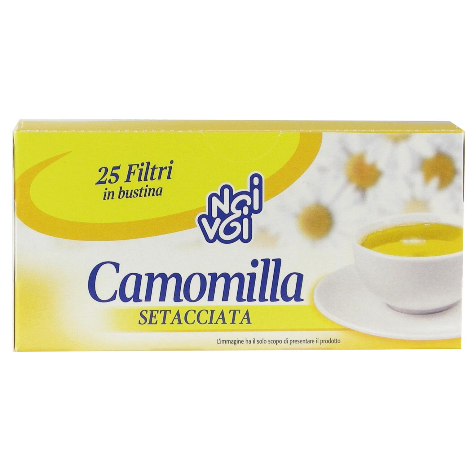 Camomilla setacciata 25 filtri 32,5g Noi&Voi