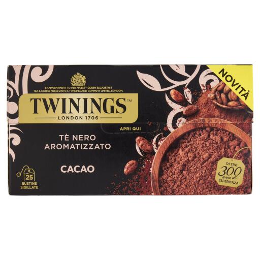 Tè Nero Aromatizzato Cacao 25ff 50g Twinings