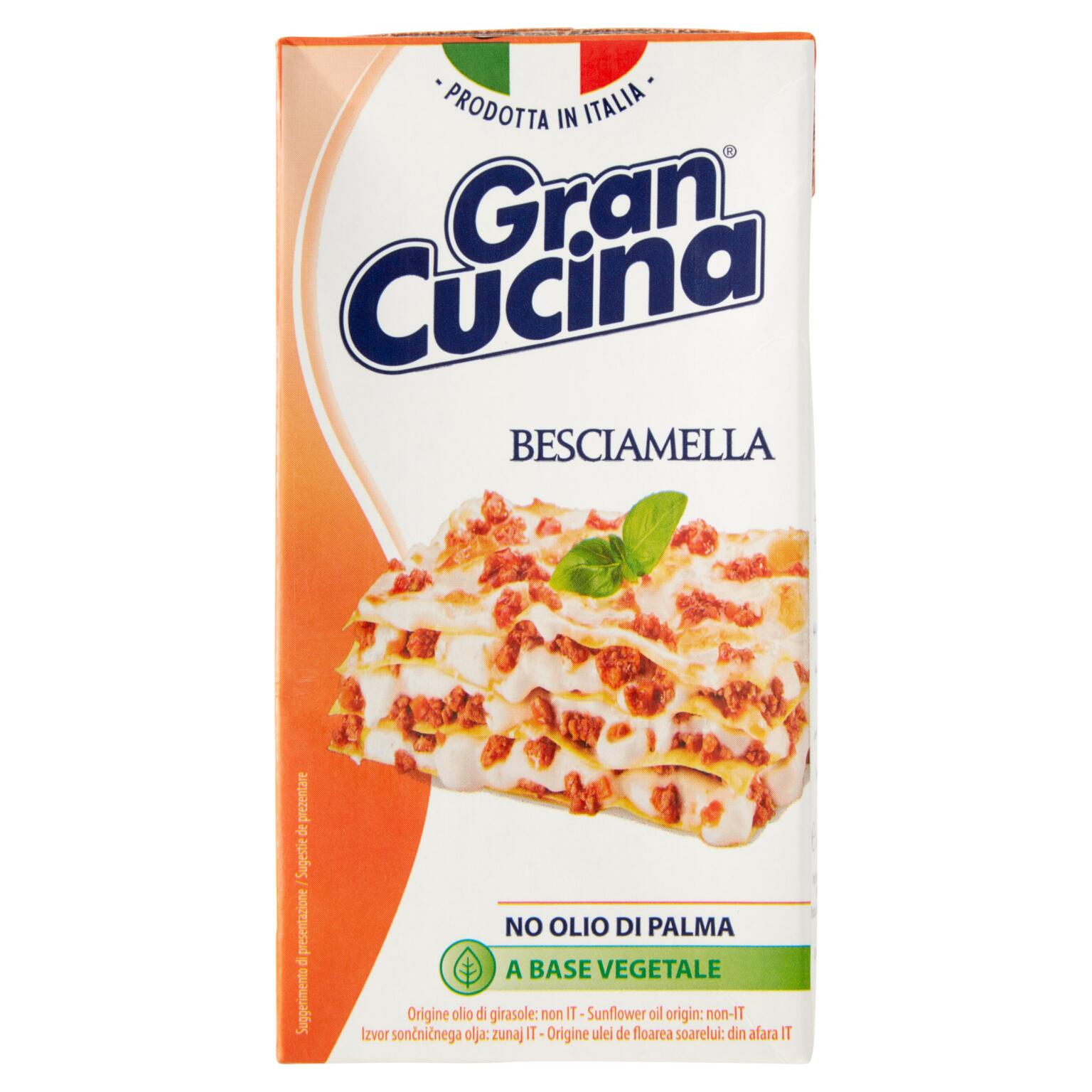 Besciamella Gran Cucina 500ml senza grassi