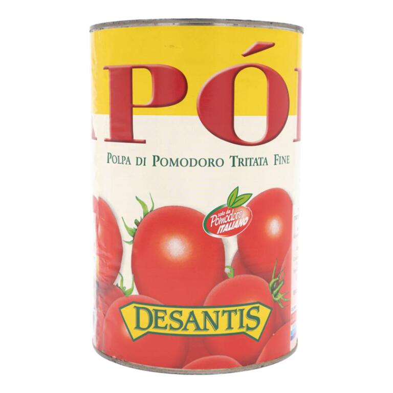 Polpa di Pomodoro in latta in banda stagnata 4,1kgPopizza Desantis