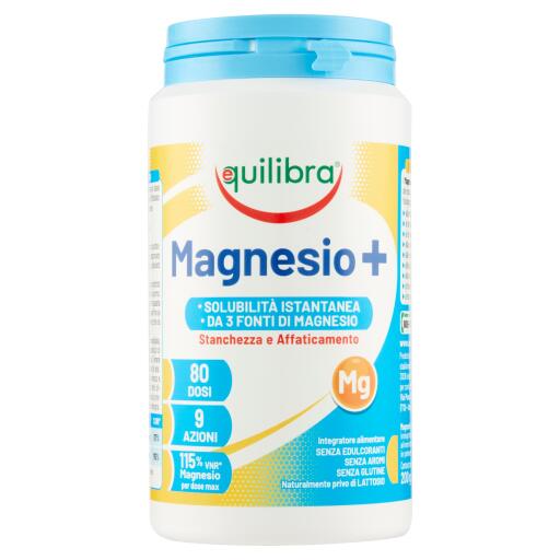 Magnesio + Zero senza zuccheri 200g barattolo Equilibra