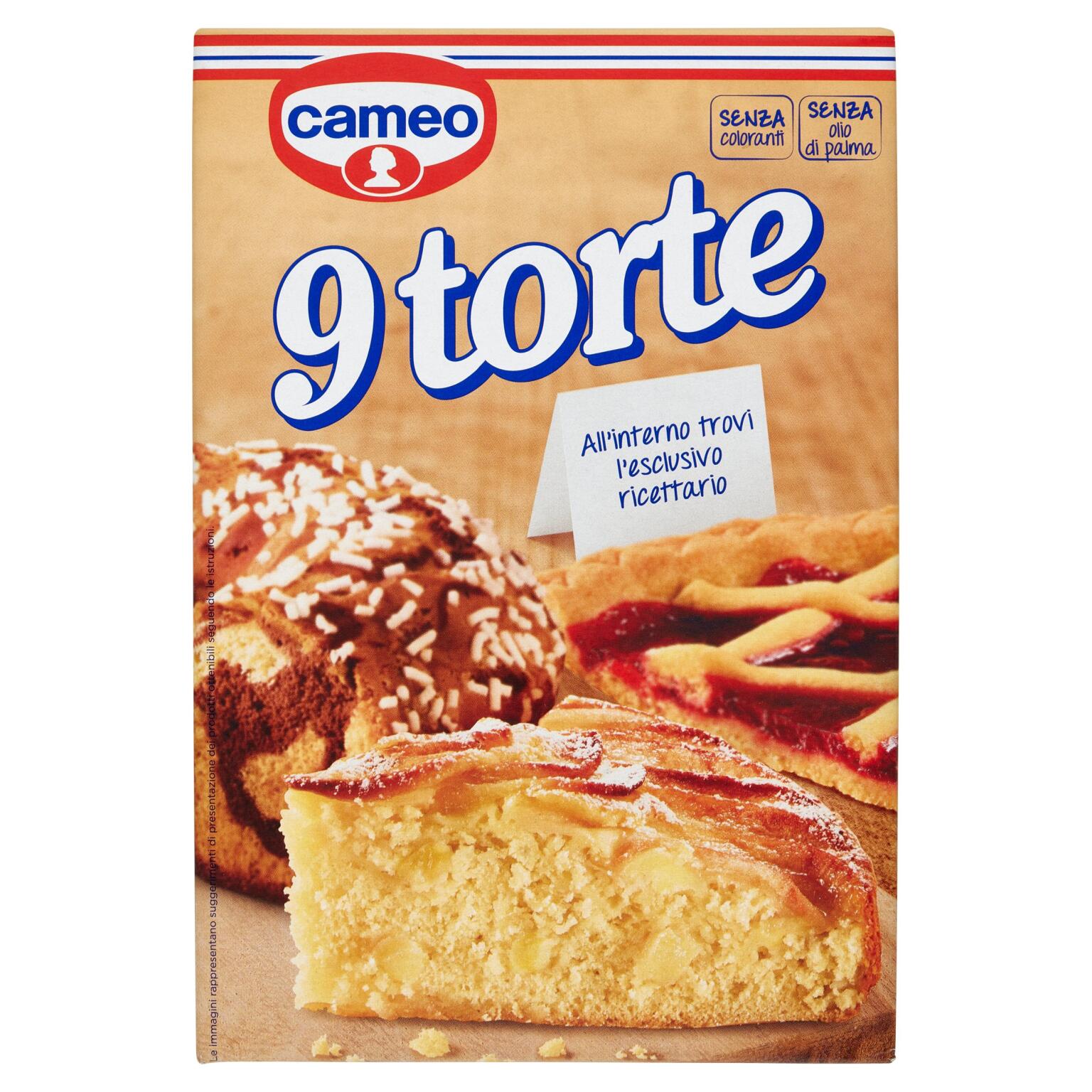 Miscela nove torte 373g Cameo