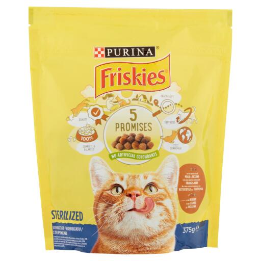 Friskies gatti steril. 375g tacchino e verdure