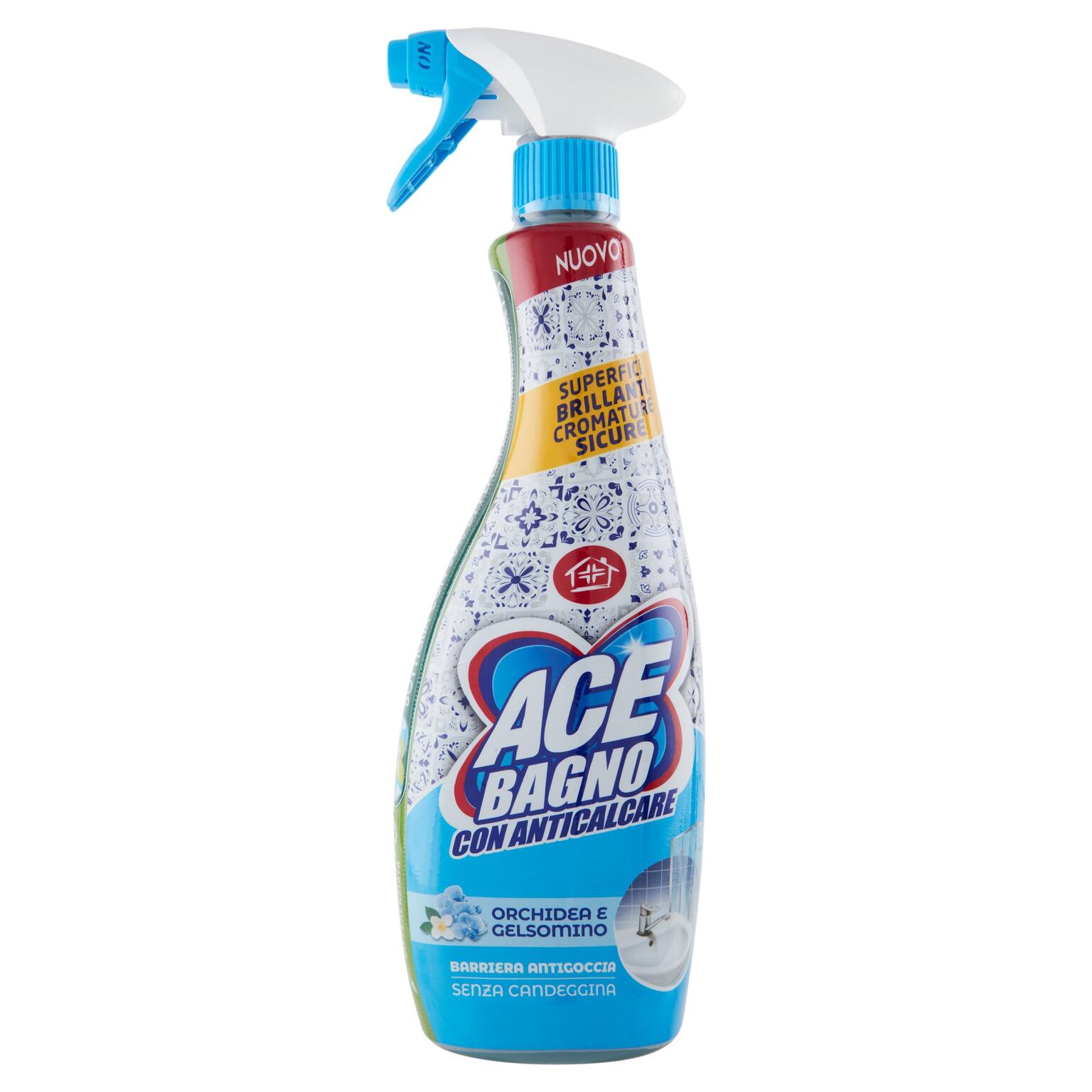 Ace spray bagno con anticalcare 600ml