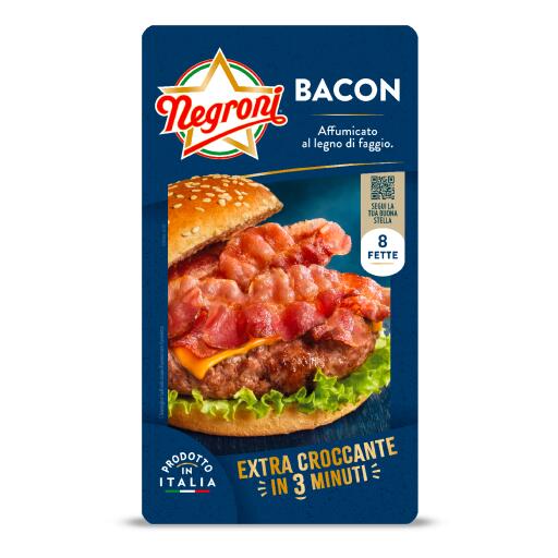 Bacon a fette 80g affumicato