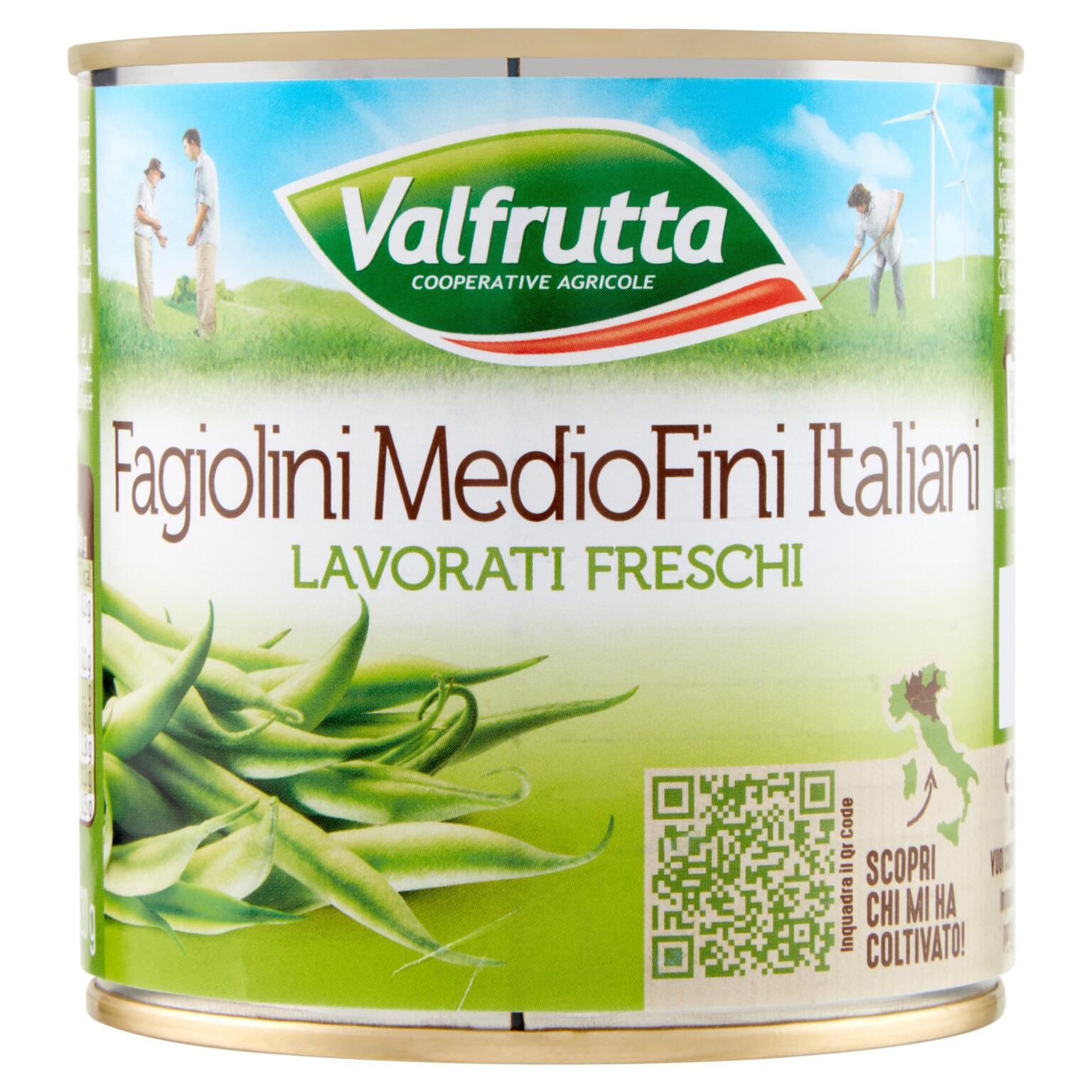 Fagiolini Medi fini 400g Valfrutta
