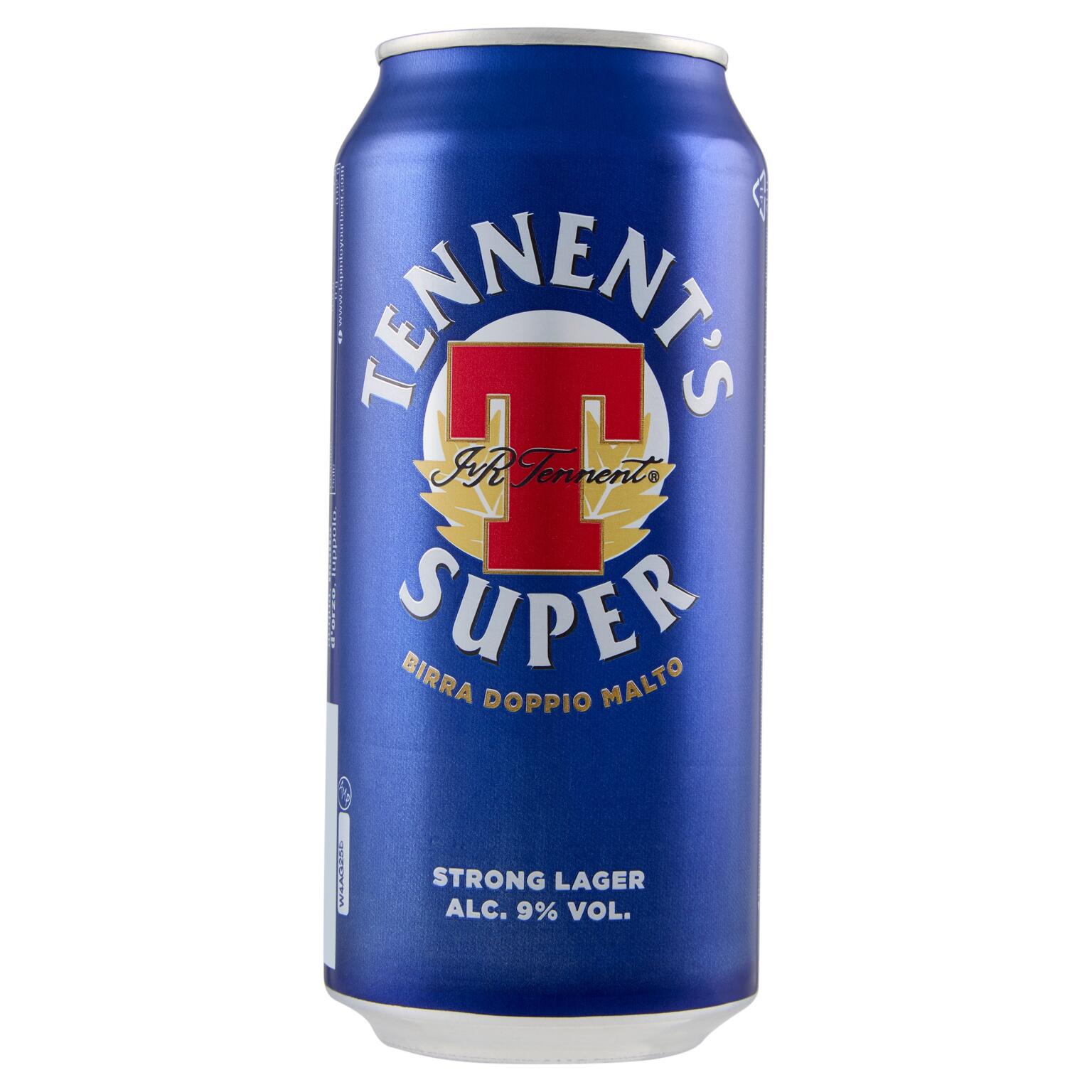 Birra Tennent's super lattina 44cl