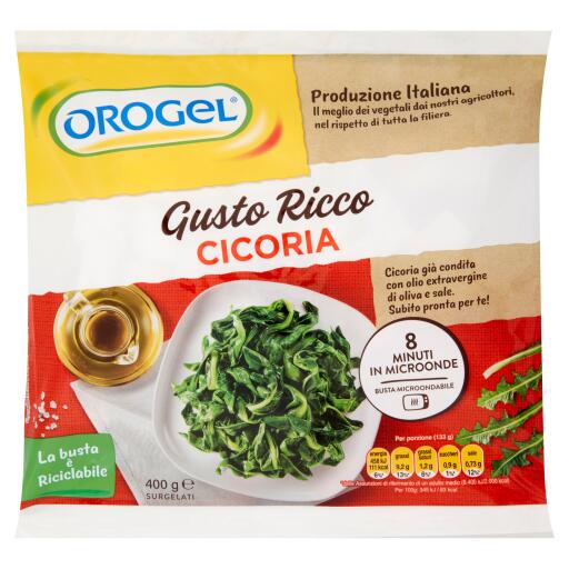Cicoria Gusto Ricco 400g Orogel