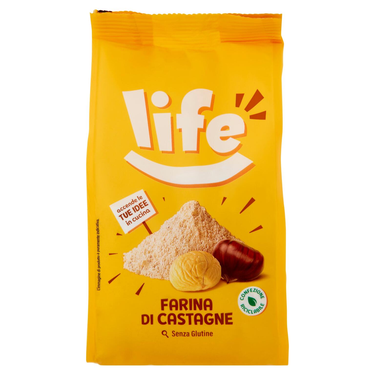 Farina di castagne 250g Life
