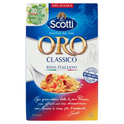 Riso Oro classico sottovuoto 1Kg Scotti