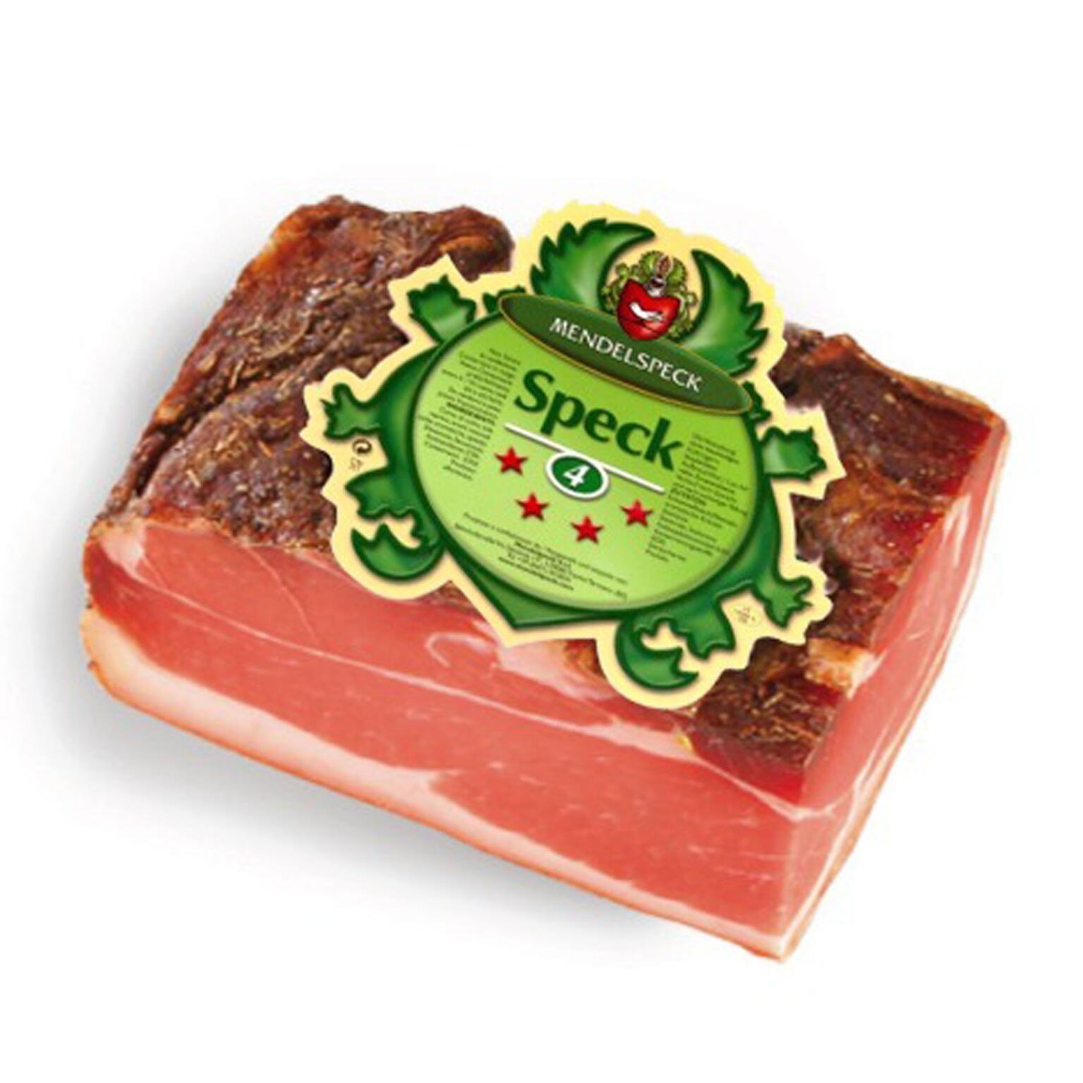 Speck squadrì 4 stelle a quarti Mendelspeck