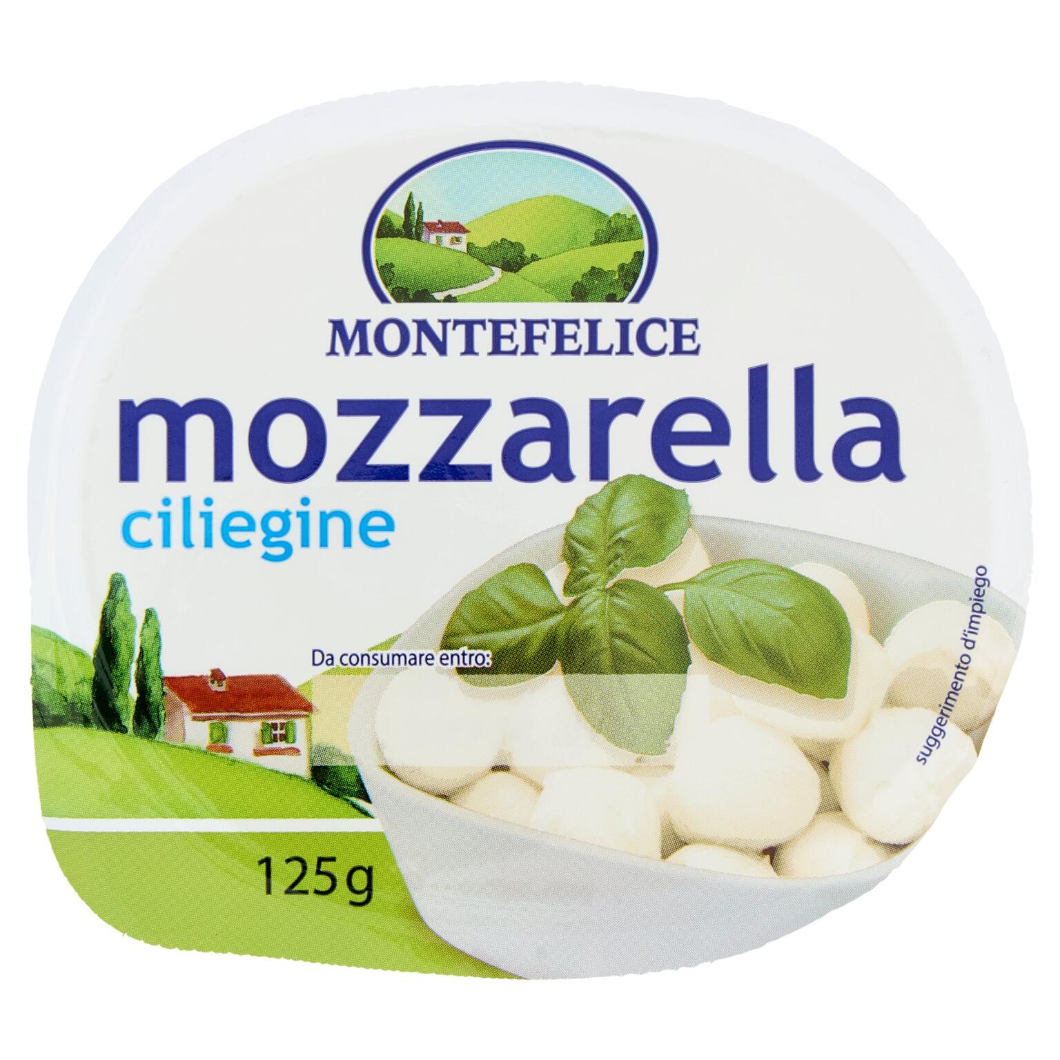 Mozzarella ciliegine 125g Bayernland
