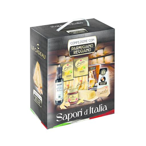 Cesto Natalizio Sapori d'Italia 6pezzi Le Cadeau