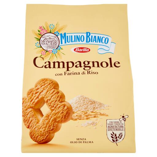 Biscotti Campagnole c/farina di riso 700g.mulino bianco