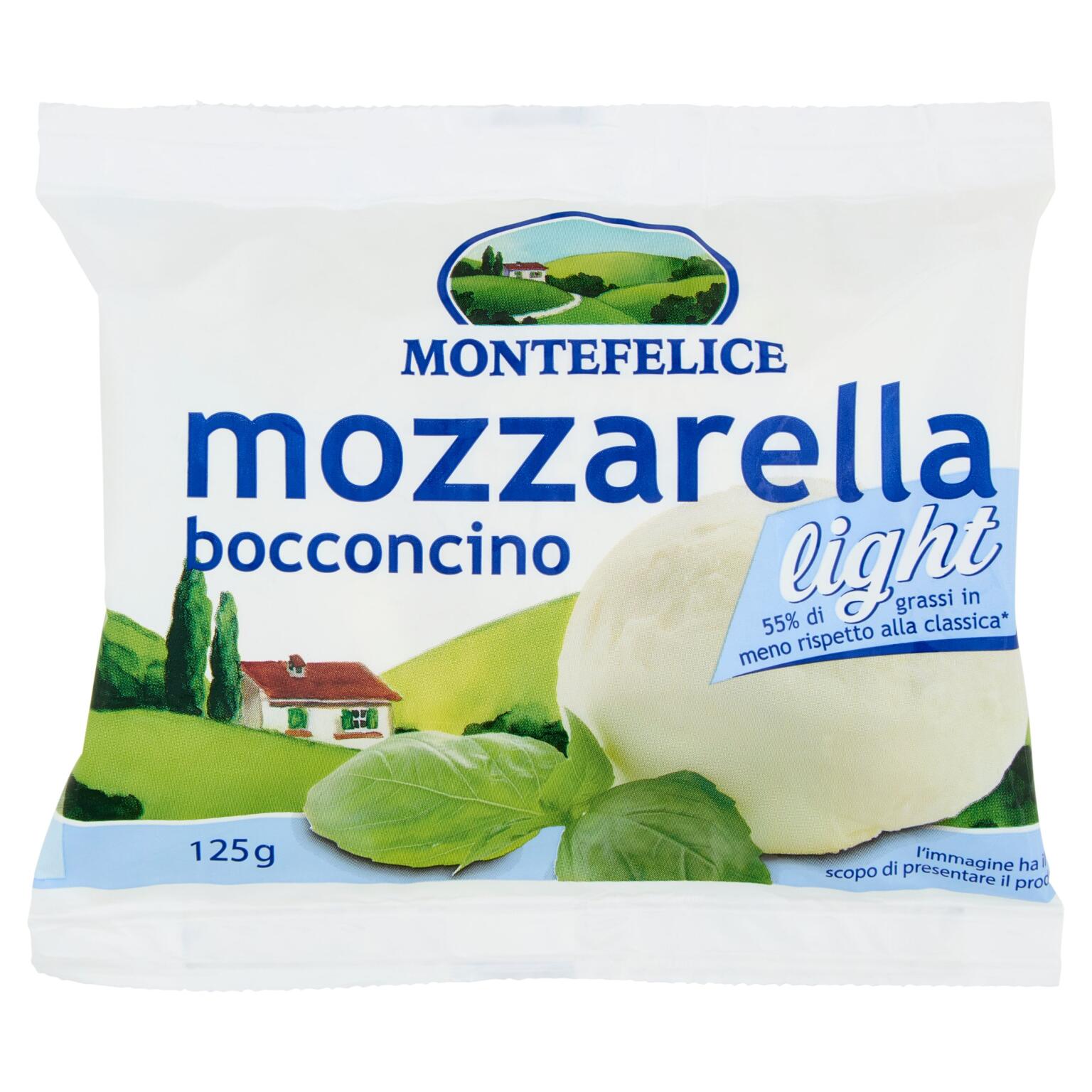Mozzarella light 125g Montefelice
