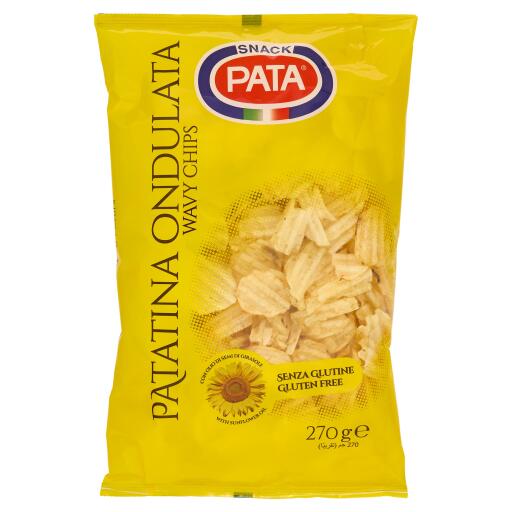 Patatina Pata Ondulata 270g