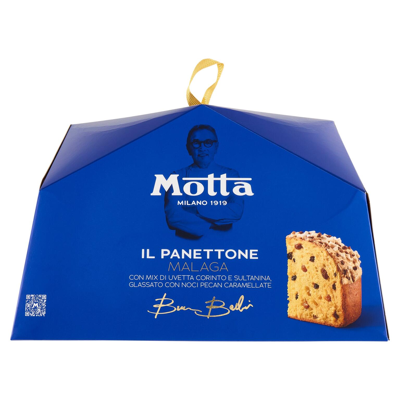 Il Panettone Malaga by Bruno Barbieri 750g Motta