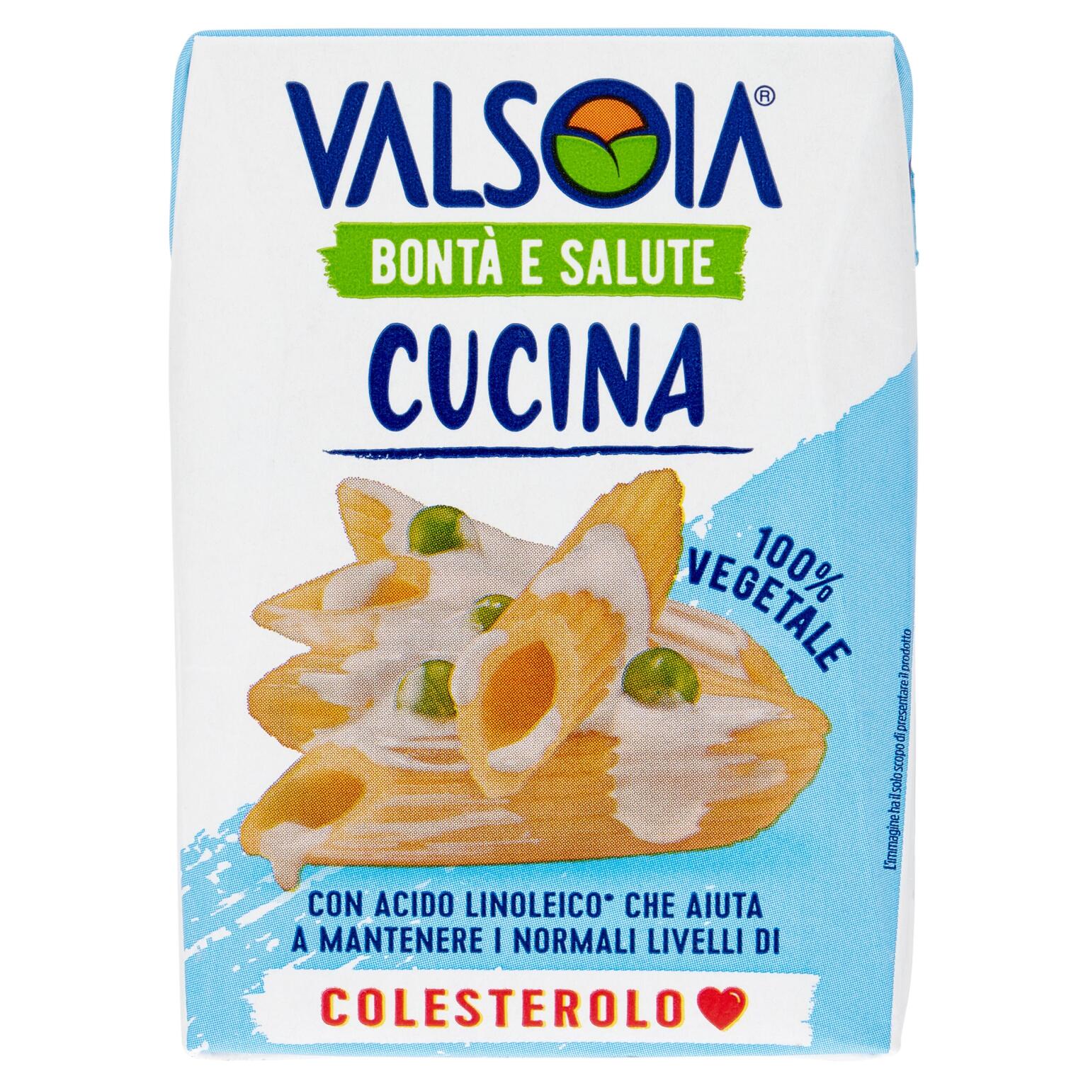 Condisoia da cucina 100% vegetale 200ml Valsoia