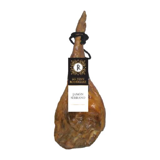Jamon Serrano Riserva "pata V"con osso intero stagionato 12-14 mesi Van Loon