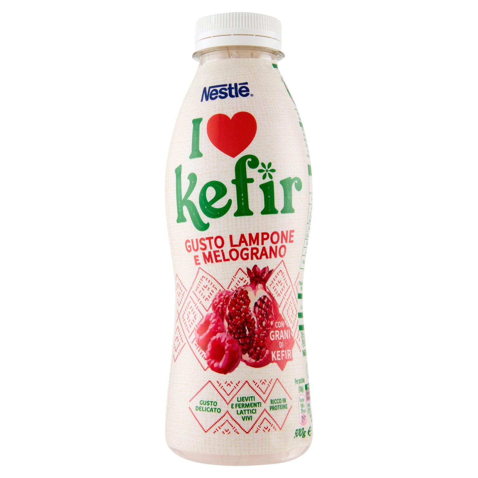 I Love kefir da bere Lampone/Melograno 500g Nestle