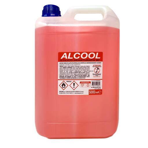 Alcool Etilico Denaturato 90° 5l Bessone