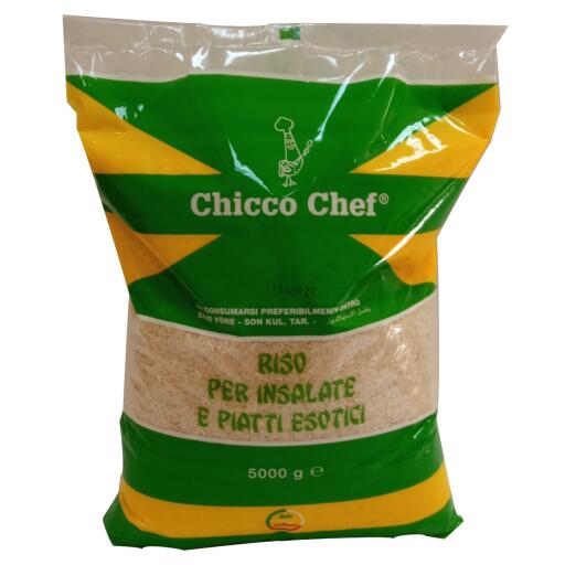 Riso Chicco Lungo 5kg ideale per insalate e piatti esotici 5kg  Chicco Chef