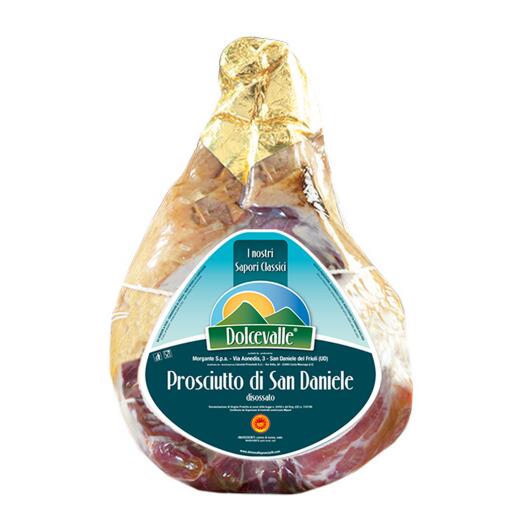 Prosciutto crudo San Daniele Dop s/osso addobbo