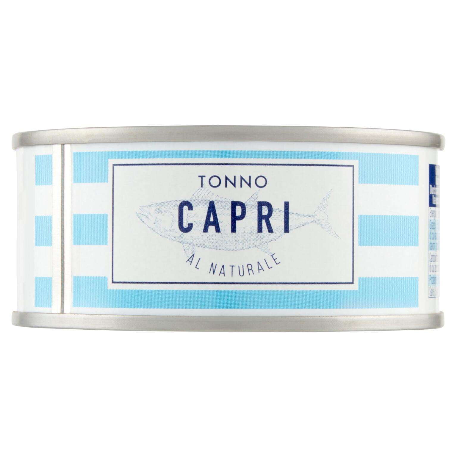Tonno naturale 160g Capri