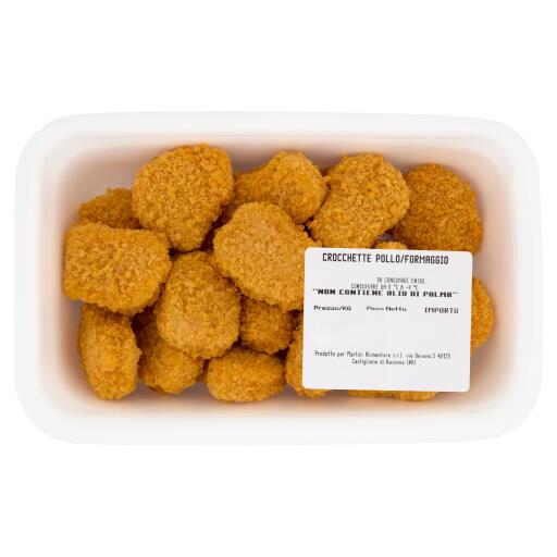 Crocchette di pollo e formaggio 500g