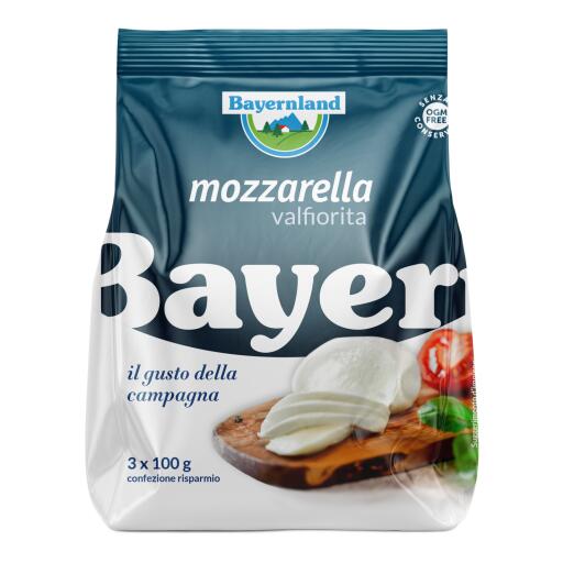 Mozzarella Valfiorita 3x100g Bayernland