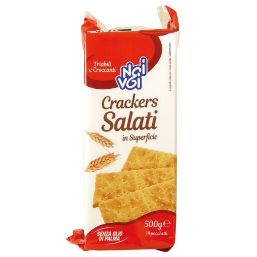 Crackers salati 500g Noi&Voi