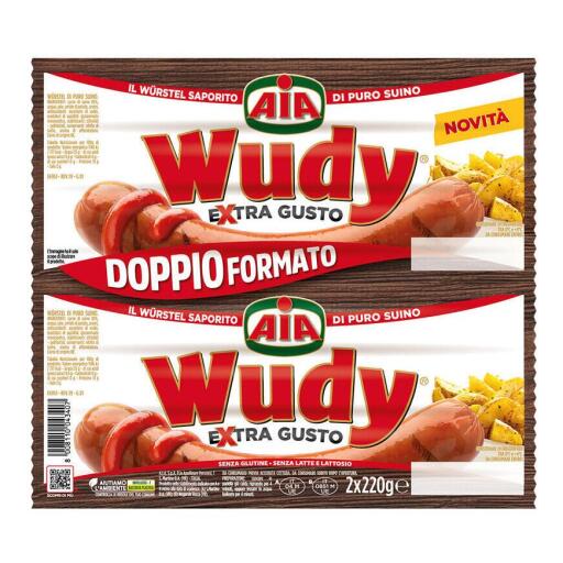 Wudy Extragusto di suino 2x220g Aia