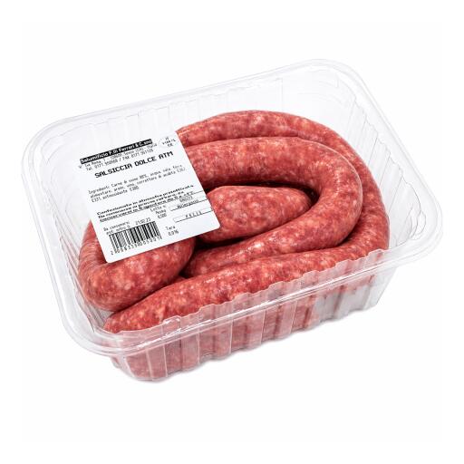 Salsiccia di suino dolce confezione atm