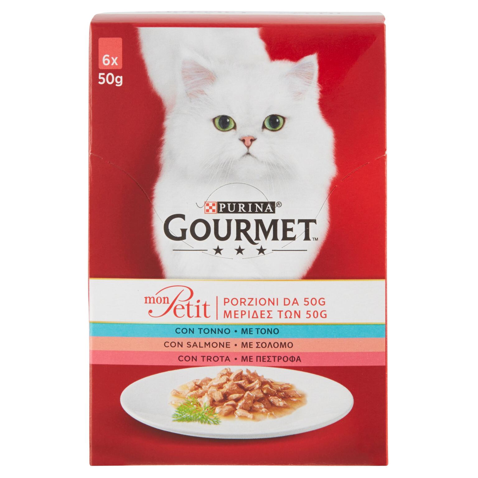 Mon Petit tonno/salmone/trota 6x50g