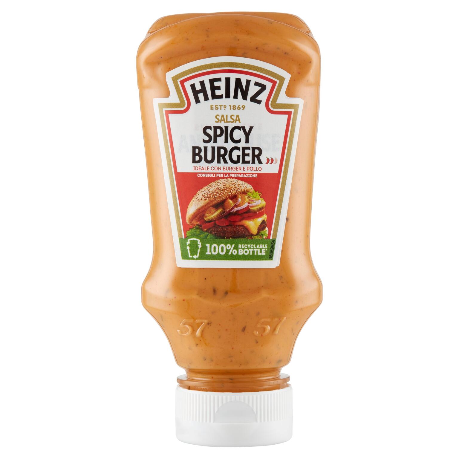 Salsa Spicy Burger 220g Heinz