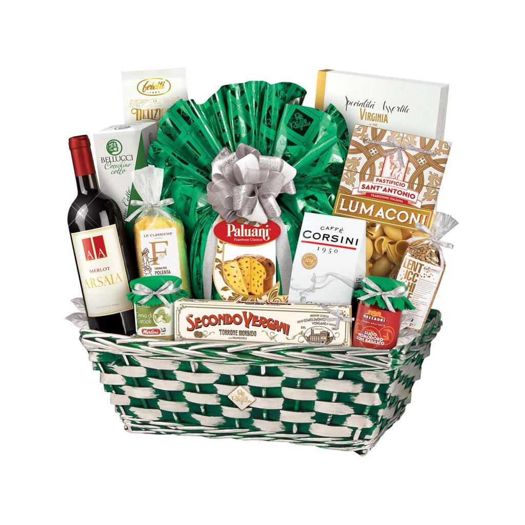 Cesto Natale Letizia 12 pz Italtrade