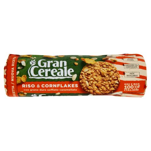 Biscotti croccanti con riso ricco di fibra 230g Gran Cereale