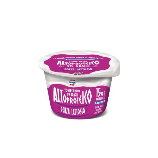 Yogurt Greco 0% grassi senza lattosio Altoproteico 150g Neogal