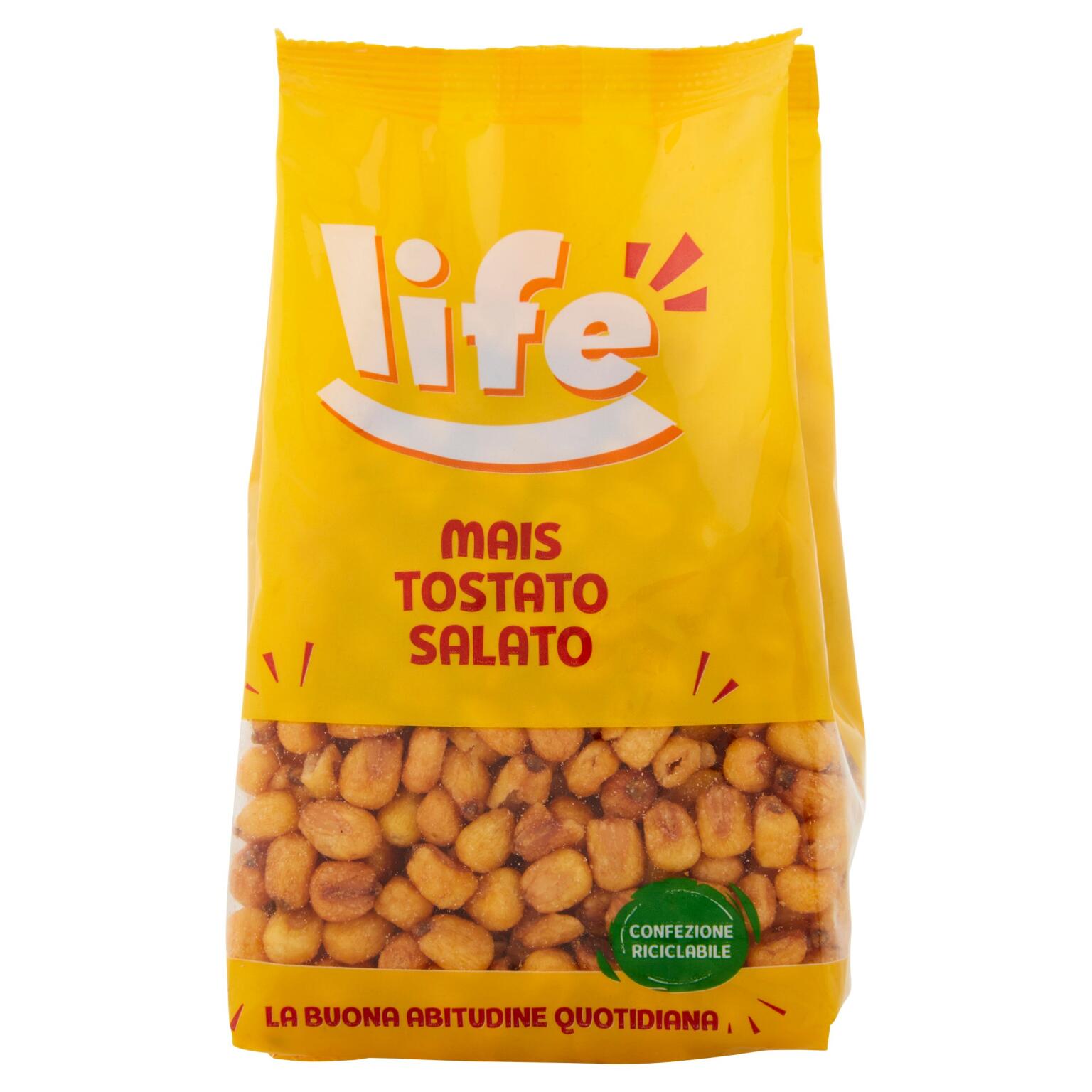 Mais tostato e salato 250g Life