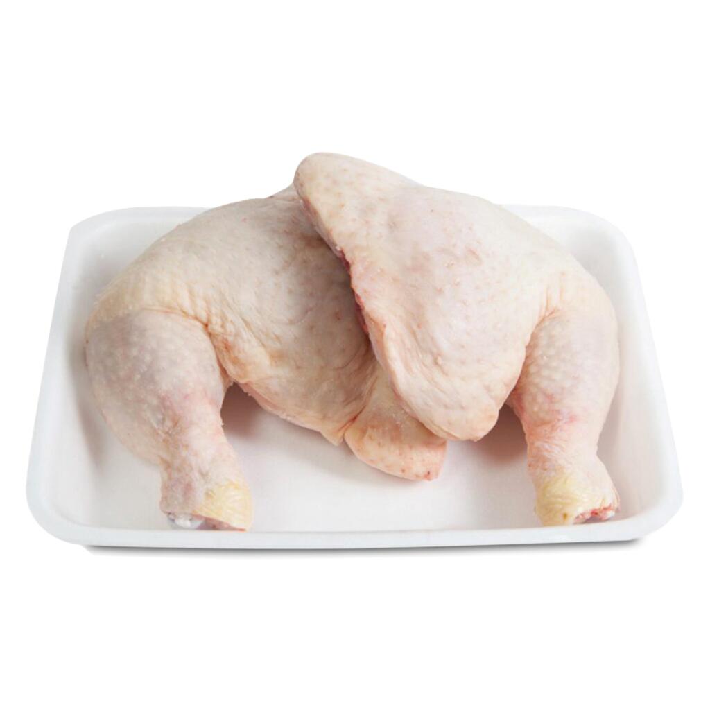 Cosciotto di pollo sgambato bianco