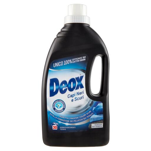 Deox Lavatrice Liquido capi Neri&scuro 20+2lavaggi