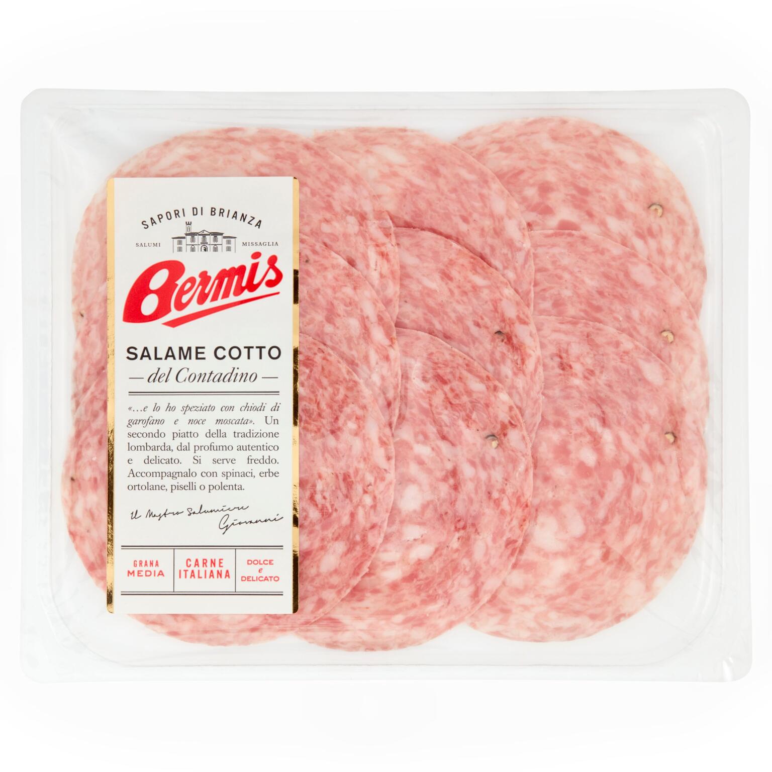 Salame cotto Del Contadino 70g Bermis